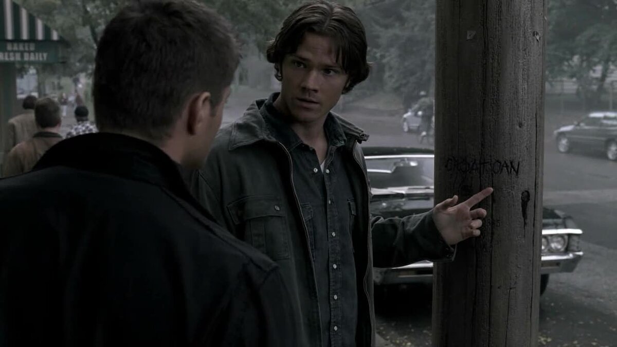 Кадр из сериала "сверхъестественное"