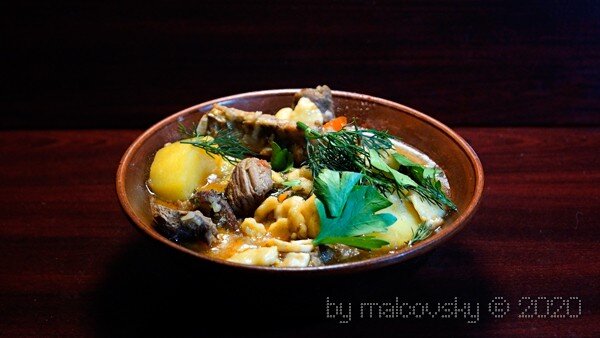 Бограч или гуляш по-закарпатски.