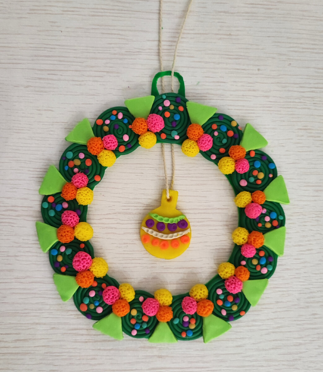 Готовый вариант поделки.