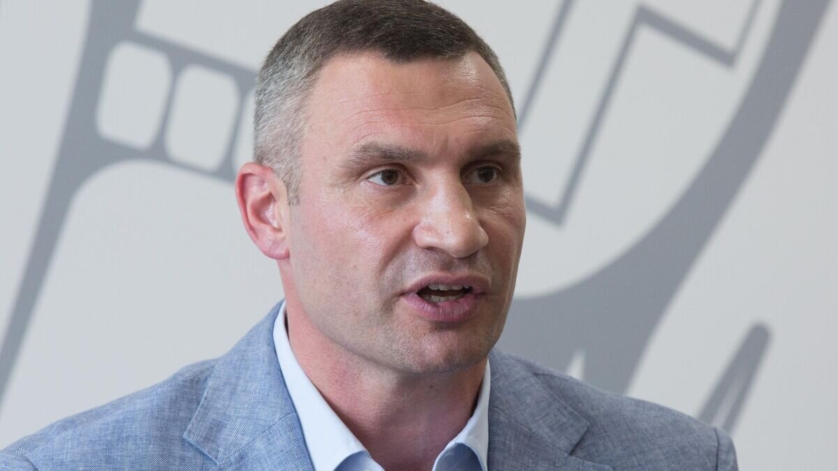    Мэр Киева Виталий Кличко на пресс-конференции в Киеве, посвященной вызову его на допрос в Государственное бюро расследований© РИА Новости / Стрингер