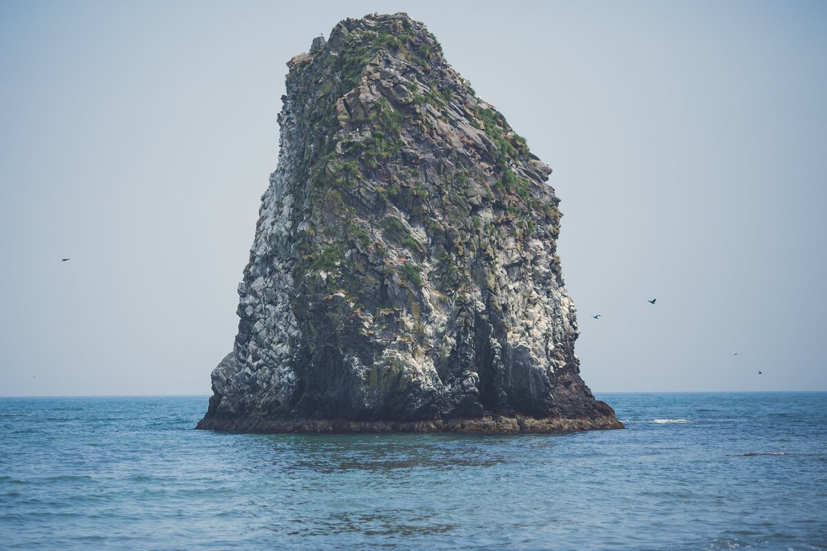 О кунашир п горячий пляж
