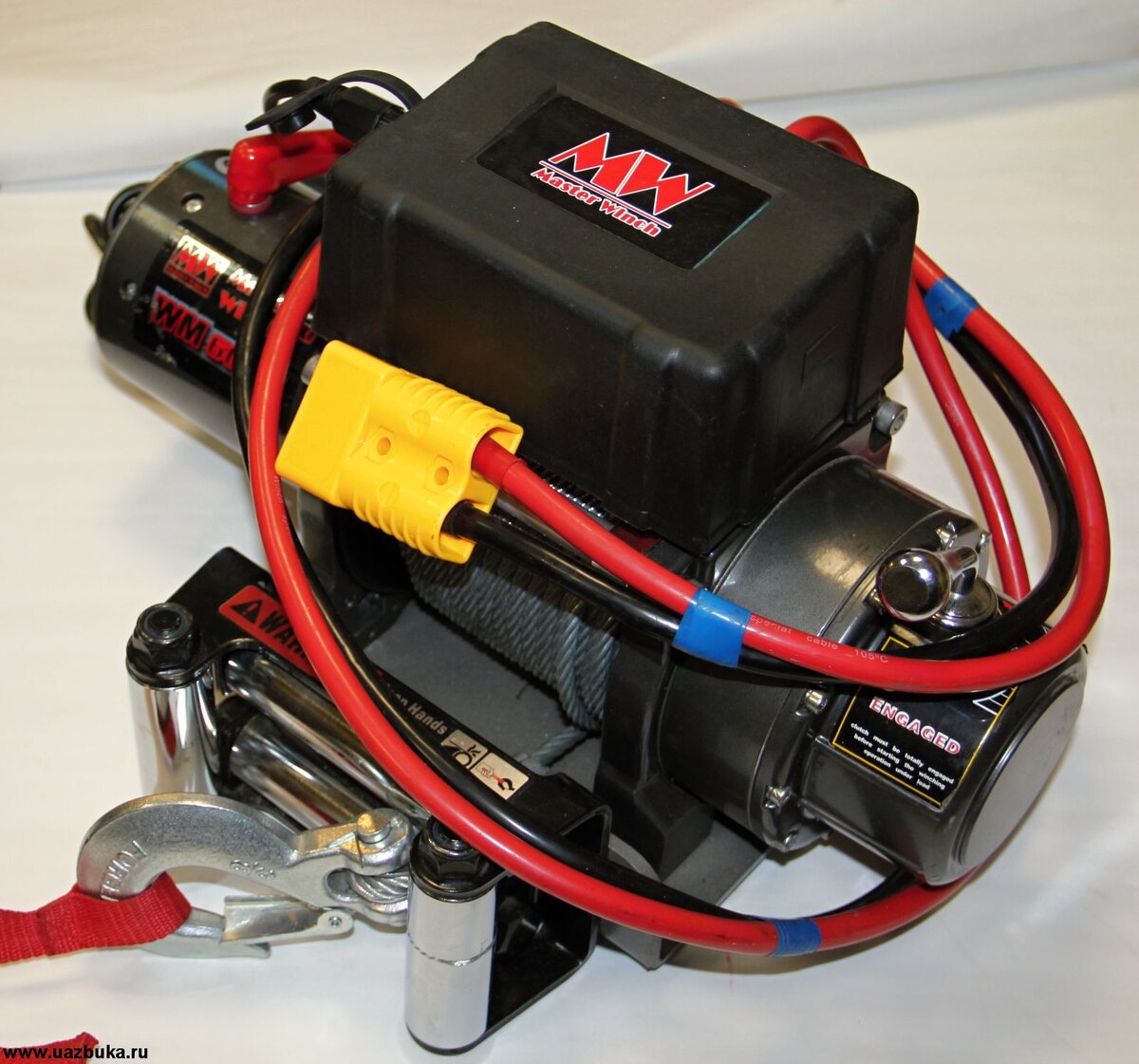 Вариант мобильной лебедки, которую мы брали с собой на Памир