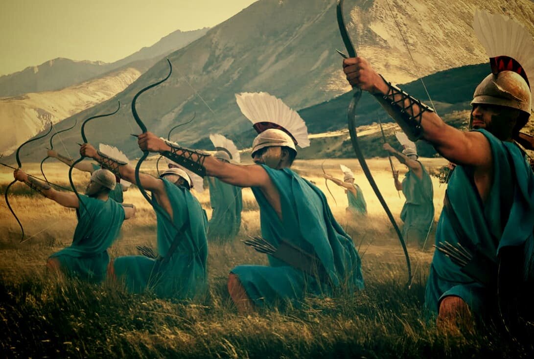 Критские лучники - лучшие стрелки Античности.