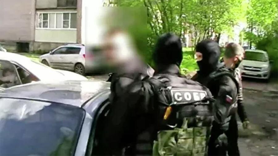 Момент задержания участников кировской ячейки запрещенного «Союза славянских сил Руси»                                                                                                                                                                              Фото: МВД РФ