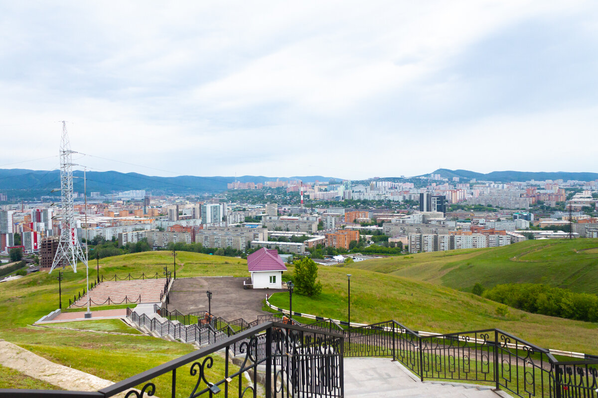 Где можно погулять в красноярске красивые