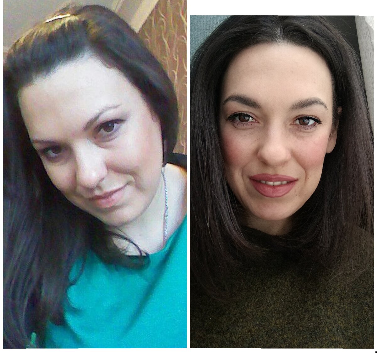 Мои фото разница 10 лет и 10 кг