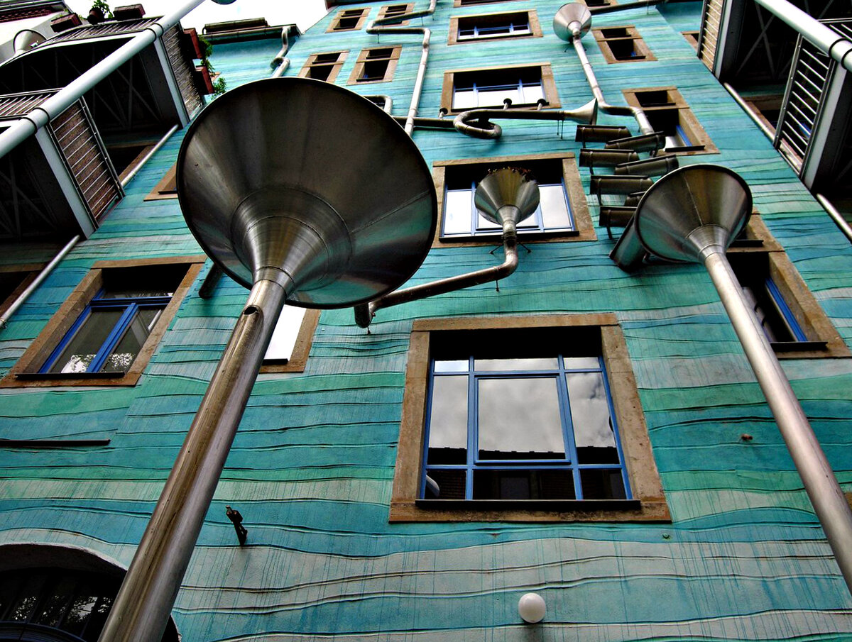 Поющий дом в Дрездене