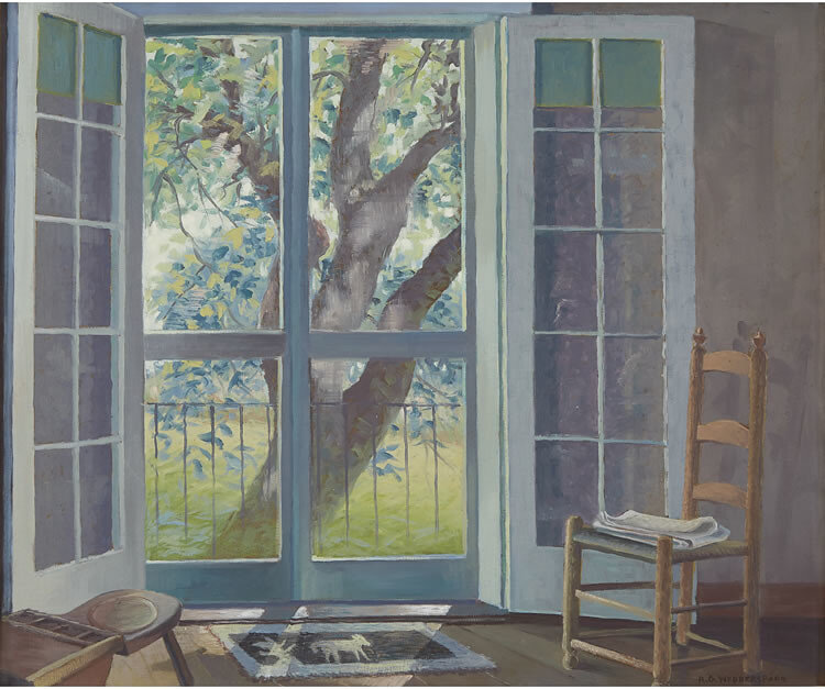 Image by Richard G. Wedderspoon, «Room Interior with View»