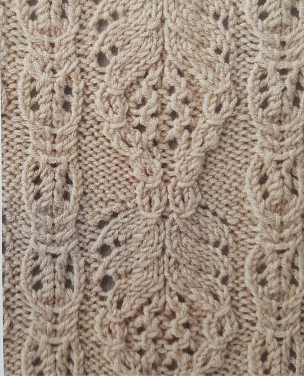 Ажурный узор для летнего топа.