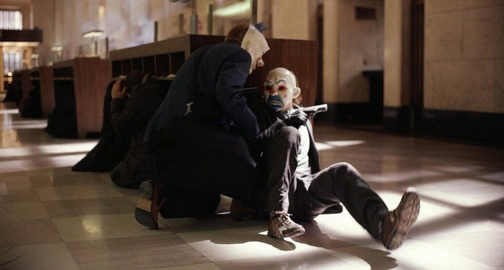 Кадр из фильма "Темный Рыцарь"2008