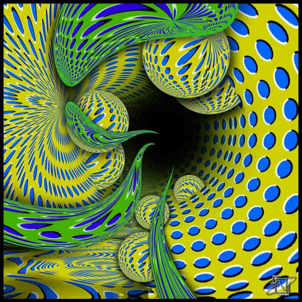 Картинка создана кем-то тоже для расслабления глаз. (Взята на просторах интернета) 