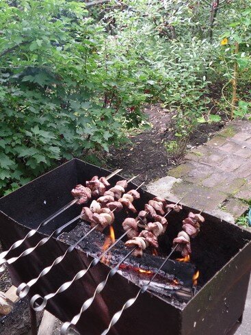 Фото сделано автором поста... правда, увы, без Путина: вот как-то не пробегал он рядом