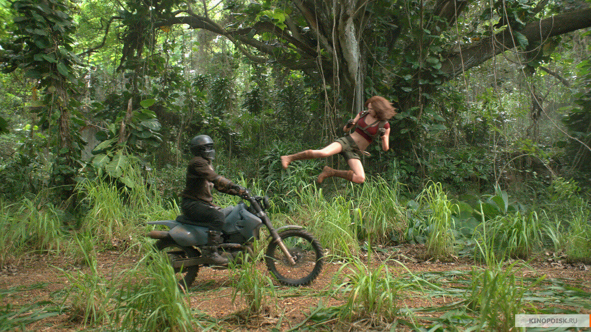 Кадр из фильма "Джуманджи: Зов джунглей" 