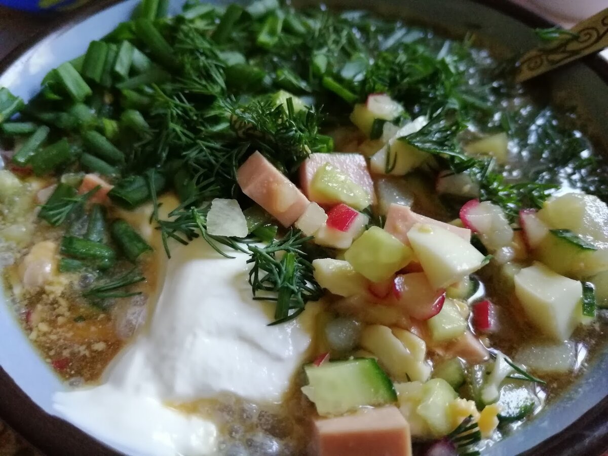 Окрошка. Фото Светы Давыдовой