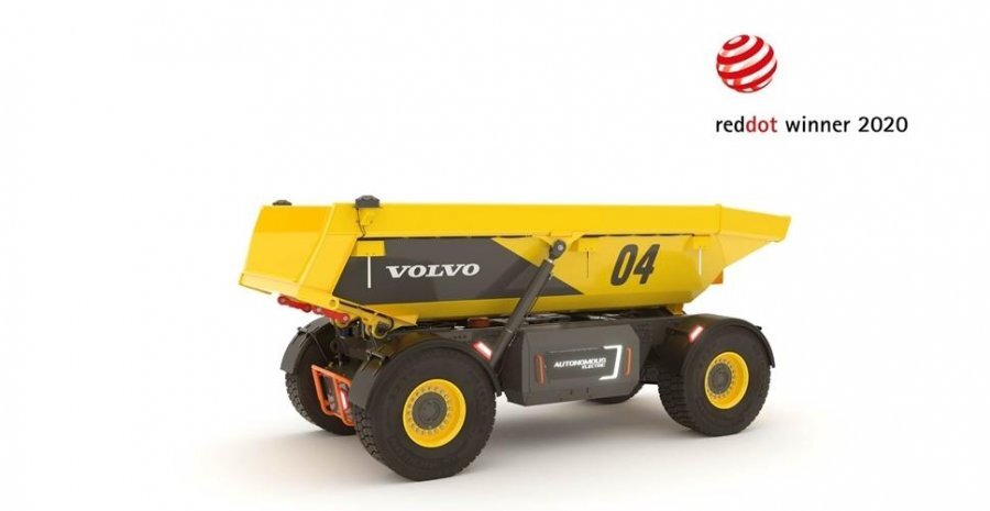 Автономный электрический самосвал TA15 признали в Red Dot