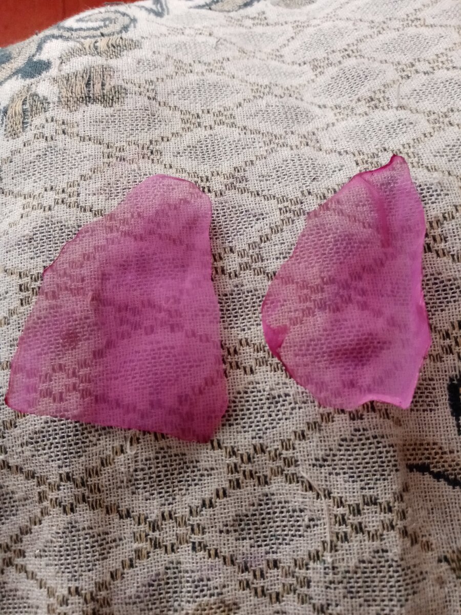 Немного разных размеров, но в готовом варианте все отлично смотрится