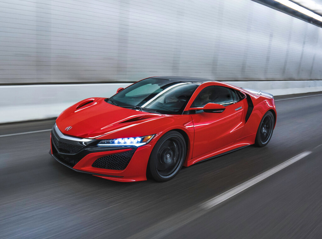 Гибридный суперкар Acura NSX