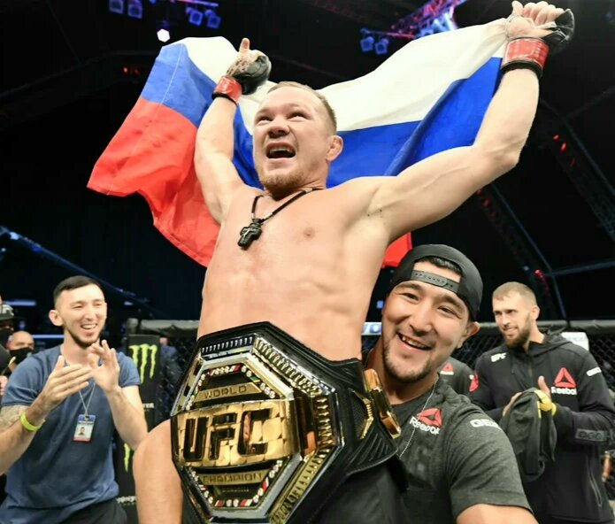 Празднование чемпионства Петра Яна