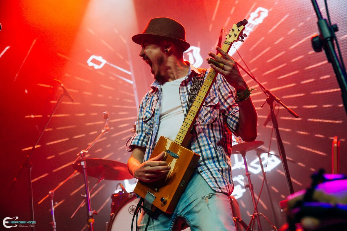 Группа Mojo Shuffle из Казани на национальном финале фестивале Emergenza в Москве