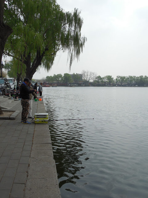 
 Местные ловят рыбу. В одну из прошлых поездок я пытался пообщаться с рыбаками. Рыбалка платная, ловят (в основном) карпа. Клюёт так себе. Летом вода цветёт, плавает дохлая рыба (по дороге побилась и не прижилась).



