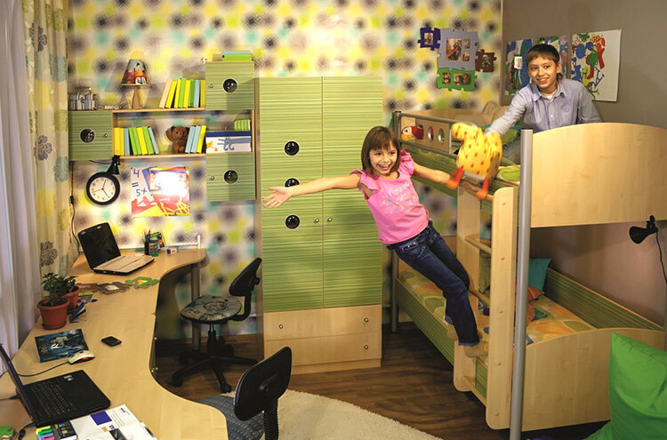 Детская для двоих детей  