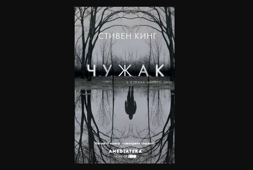 Книга Стивена Кинга "Чужак"