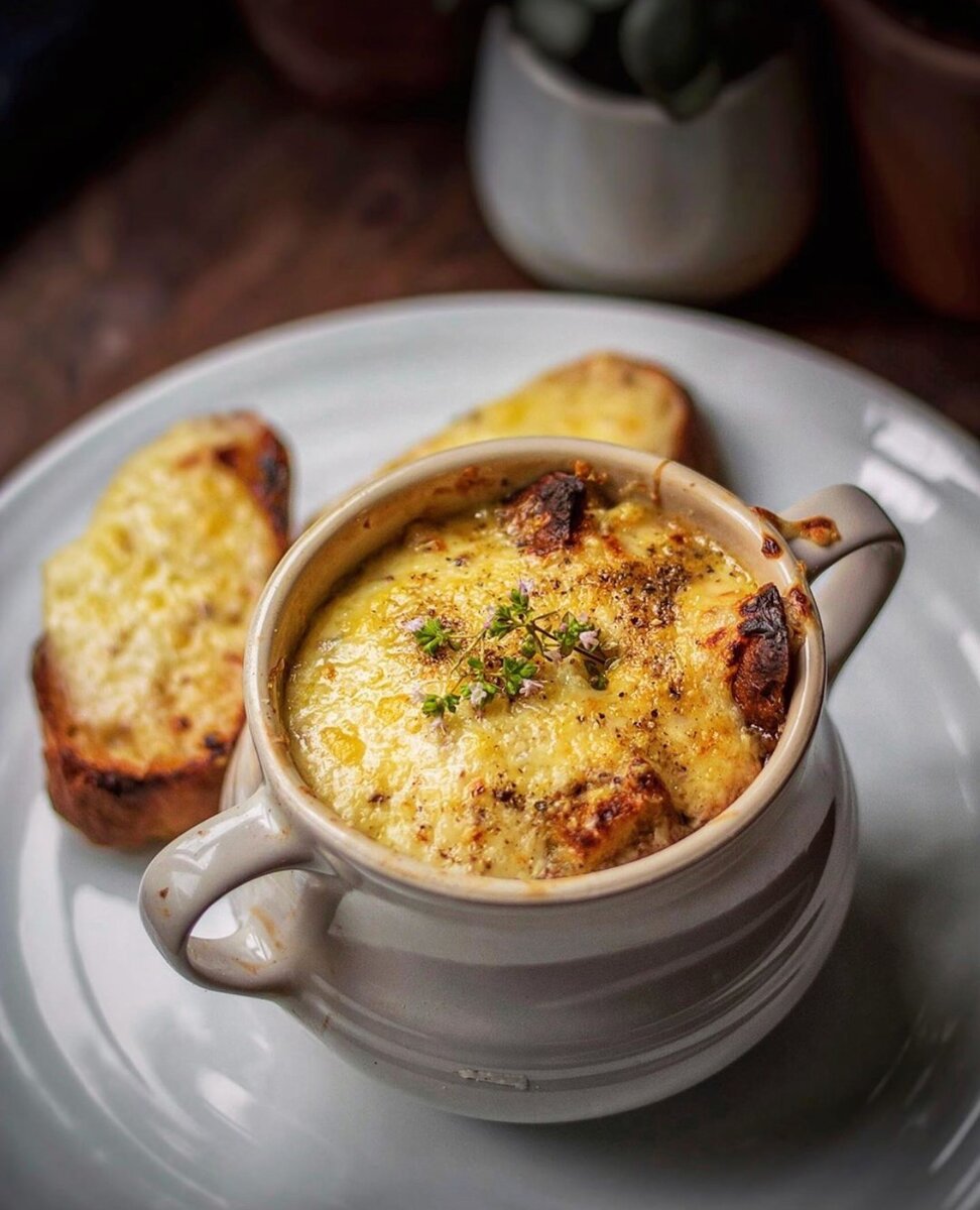 Луковый суп.