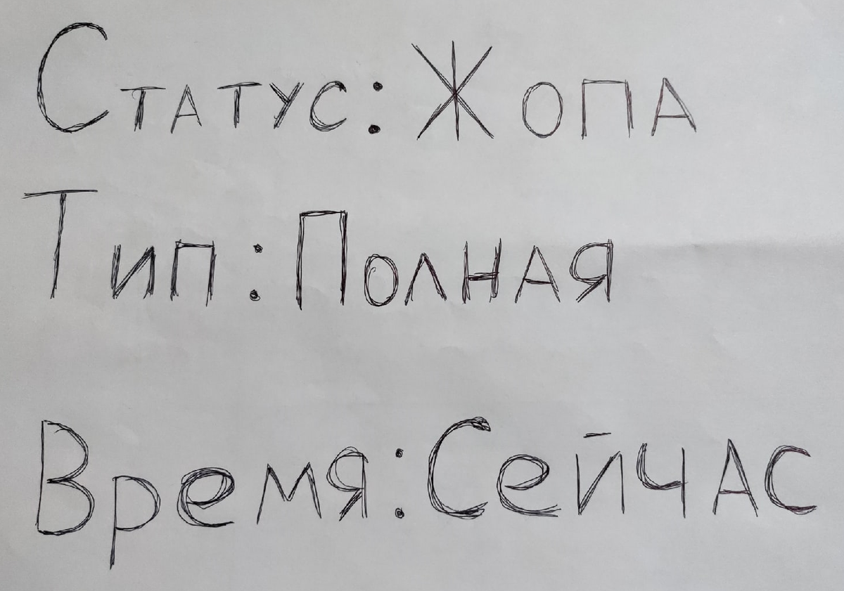 Всё, как оно есть