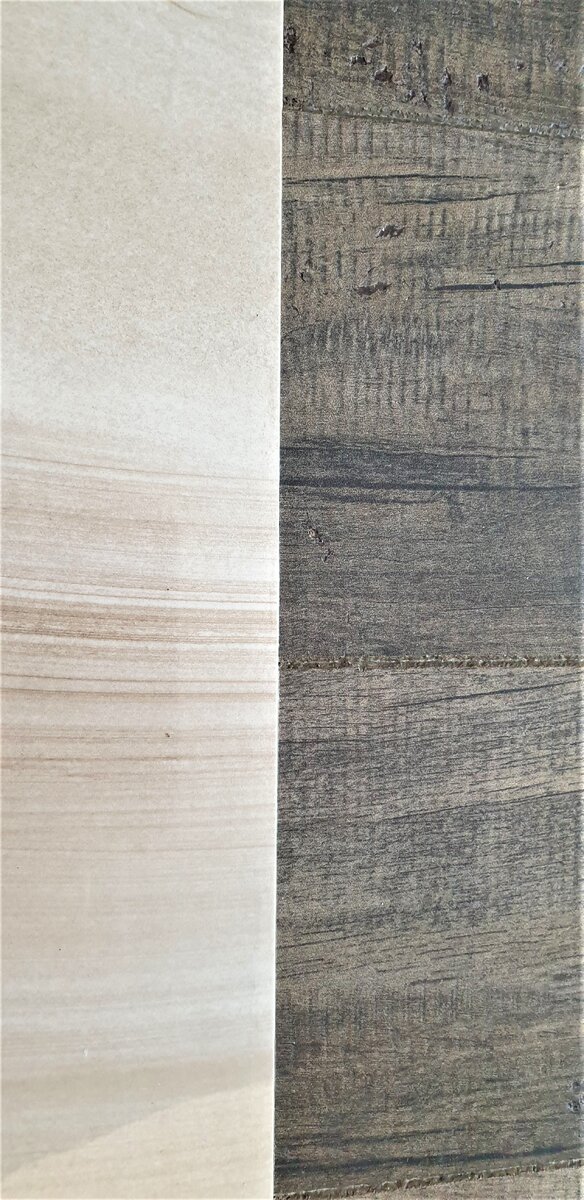 Видишь стыковку?  И я нет, потому что оба покрытия приклеены.