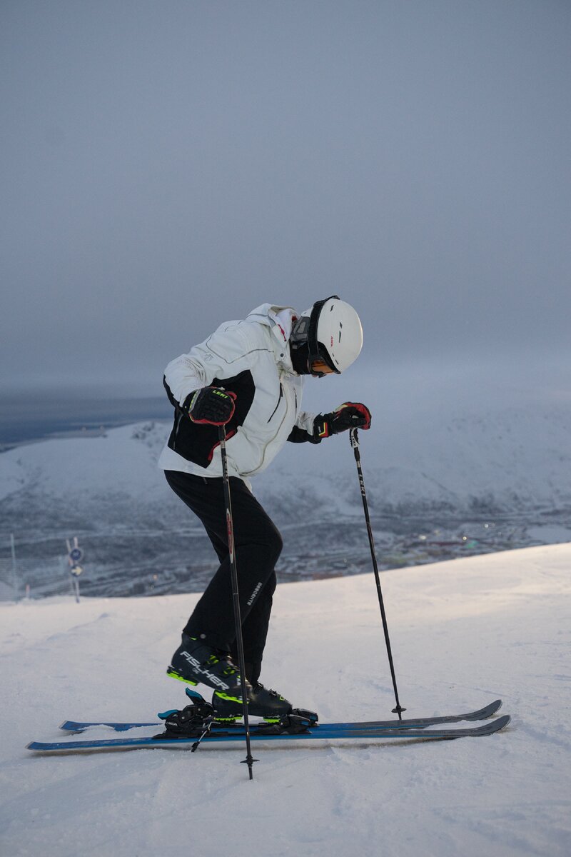 Лыжник. Большой Вудьявор