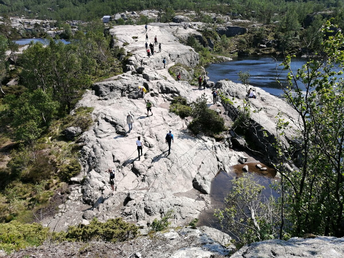 По пути к Кафедре Проповедника в Норвегии