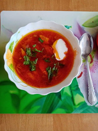 Посленовогодний борщ