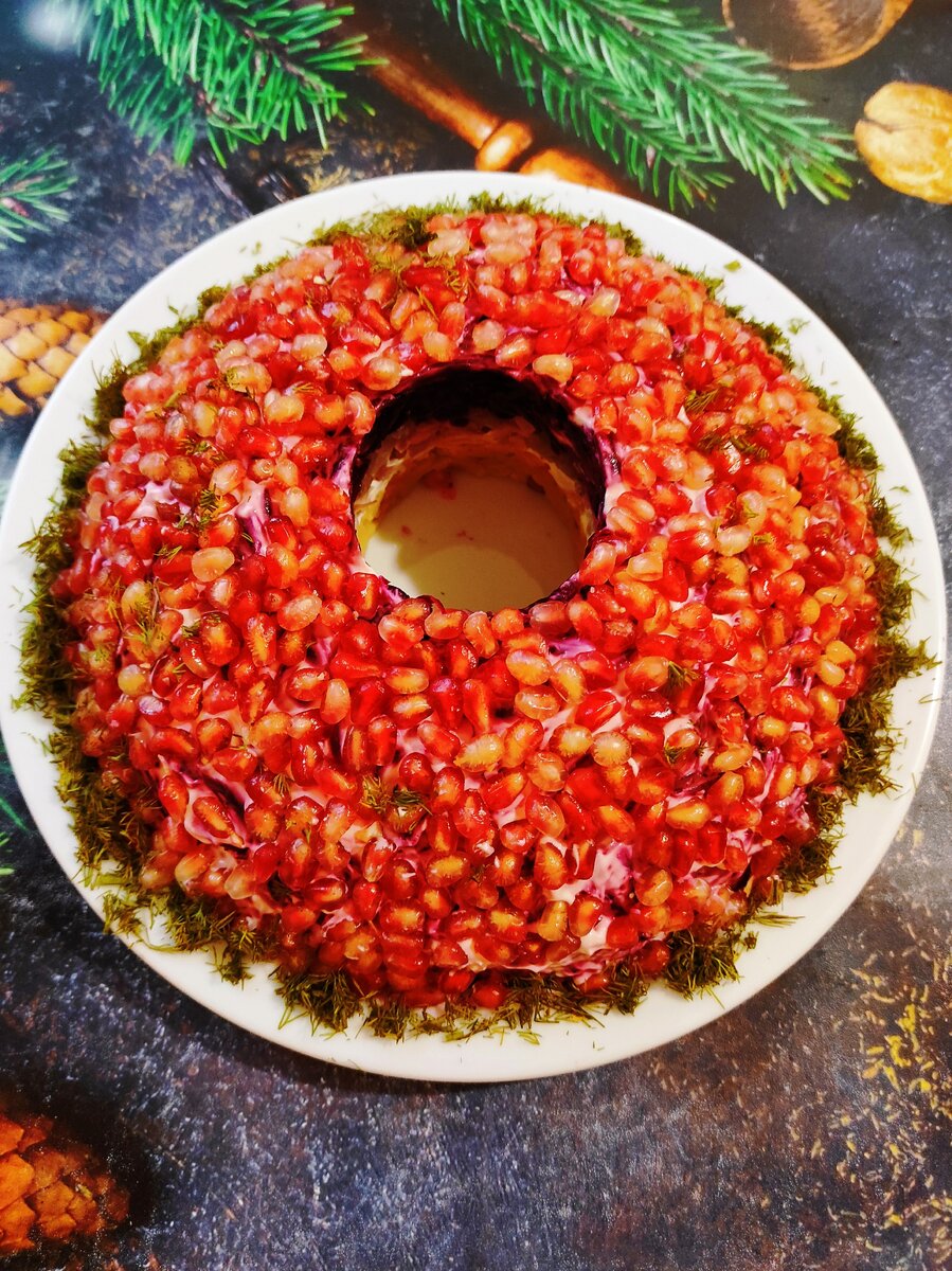 Салат Гранатовый браслет. Фото из личного архива