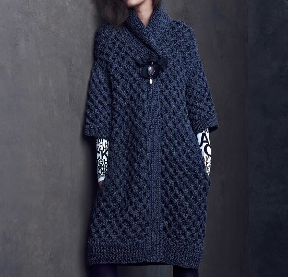 Вязания пальто для девочки, женщины, начинающим – RUKODELIE. RU