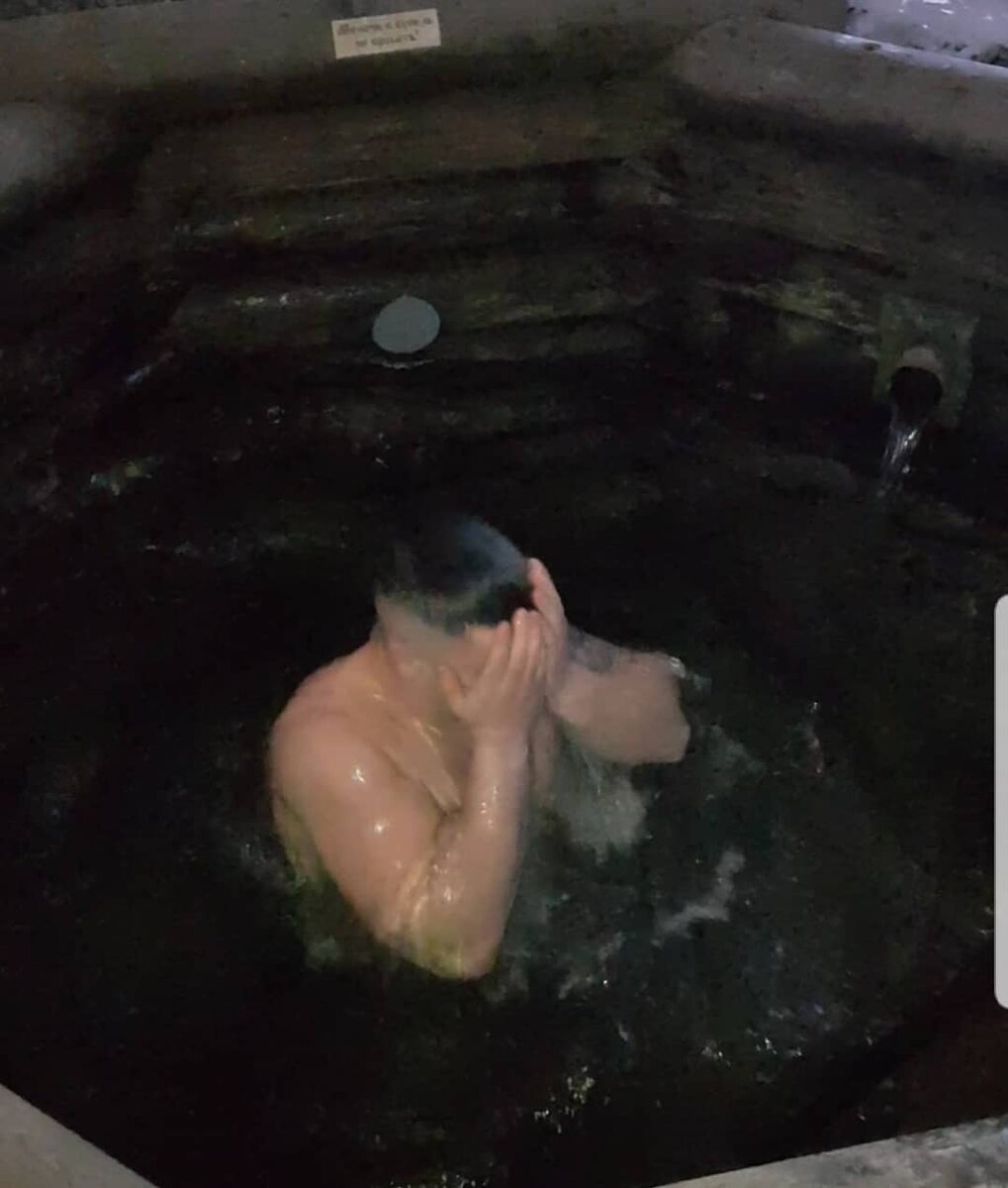 Купель после бани незаменимая вещь)