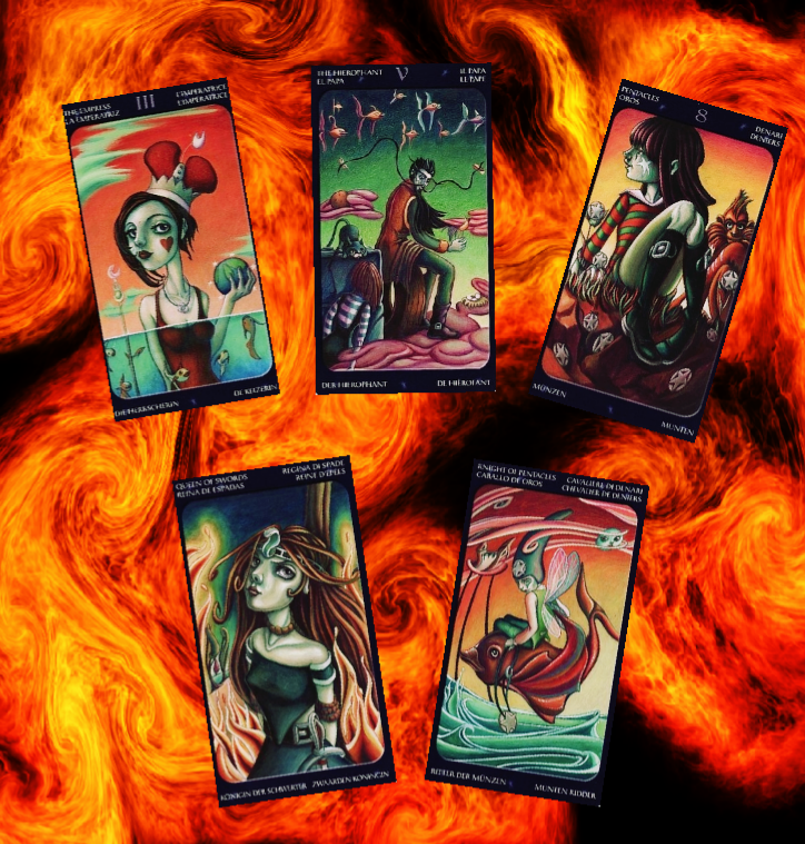 Карты в открытом виде