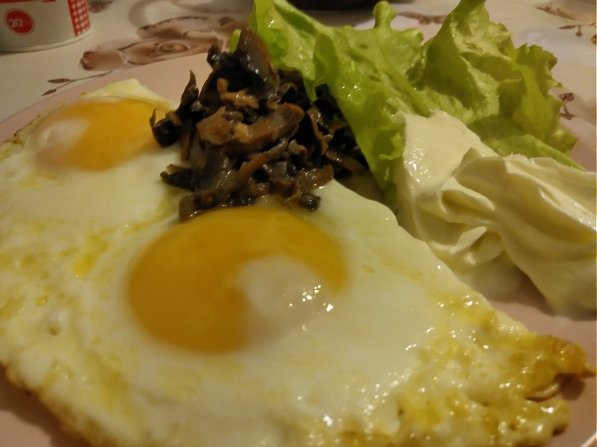 Моя тарелочка вкуснятины.