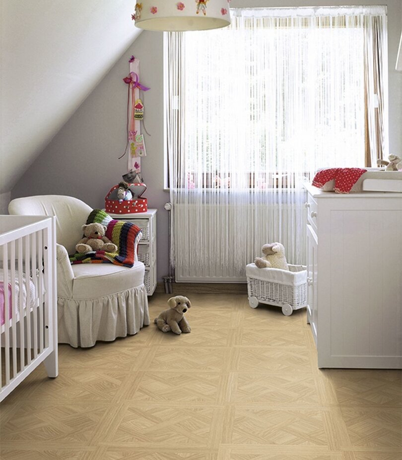 Наш ламинат. Подойдет для детской комнаты и спальни👌