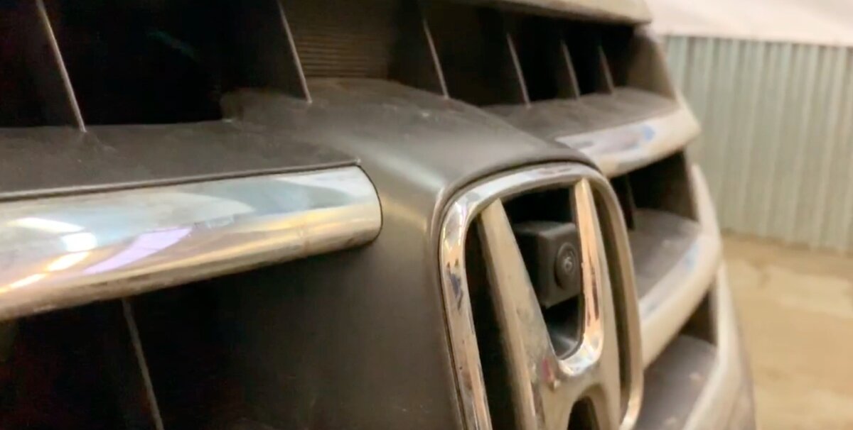 Установка системы кругового обзора на HONDA CROSSTOUR 