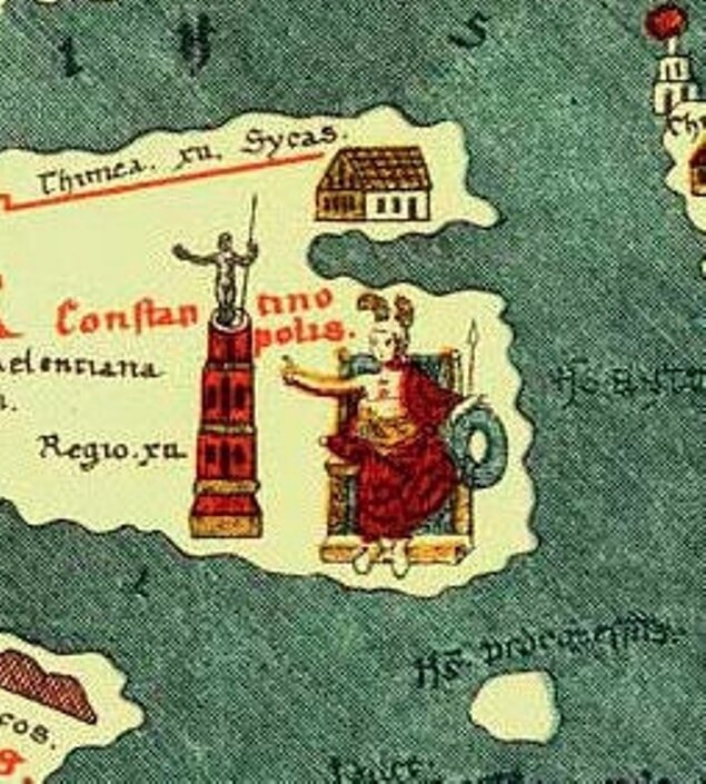 Константинополь. Изображение взято из О.И.