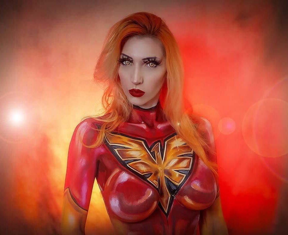 intraventus образ  феникса "Люди икс"