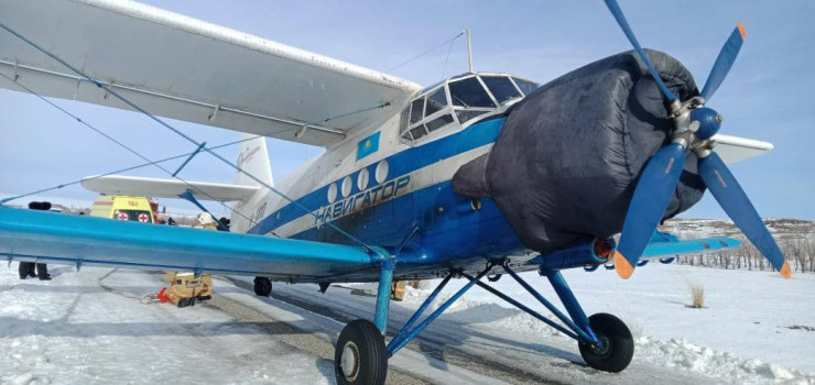 Самолёт Ан-2, совершивший аварийную посадку