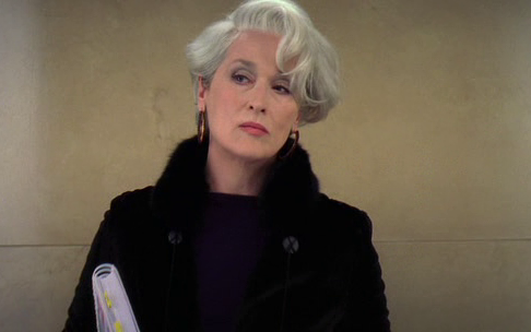 Миранда Пристли, дьявол в юбке и главный редактор журнала "Подиум"