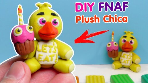 ФНАФ ИЗ ПЛАСТИЛИНА ЛЕПИМ МАНГЛ | Five Nights at Freddy's 2 Mangle Plush Clay Tutorial