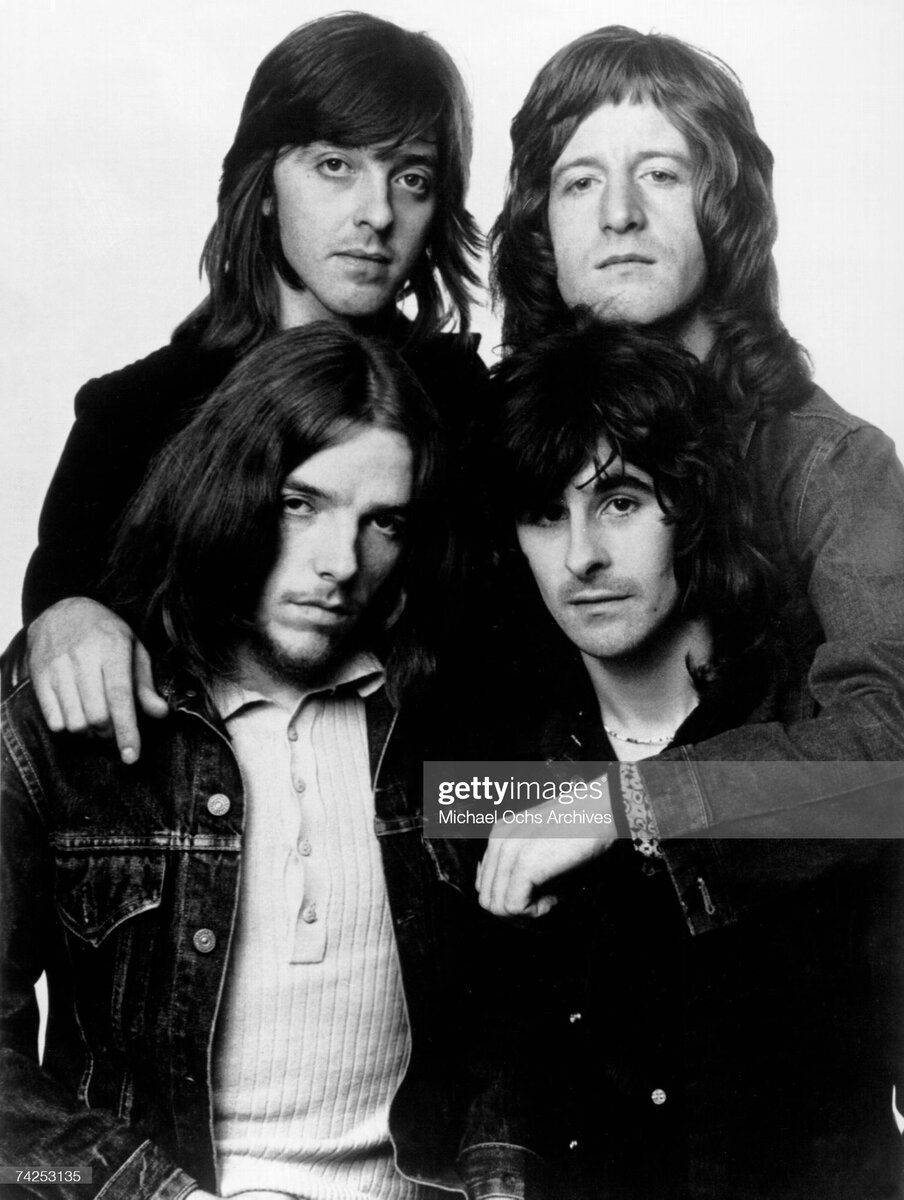 © Michael Ochs Archives | Getty Images. Badfinger в 1970-м году. Крайний справа во втором ряду – Пит Хэм.