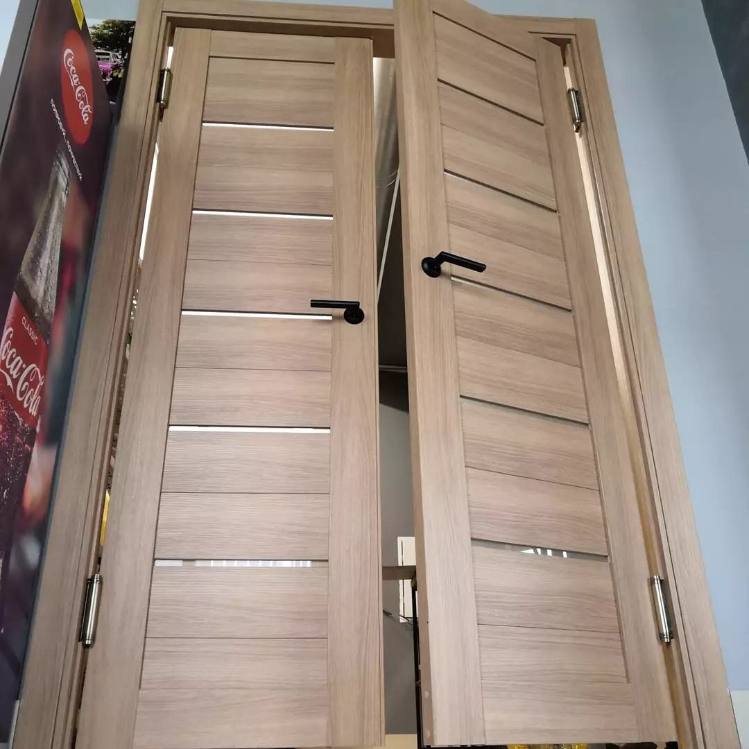 Барные двери двухстороннего открывания своими руками