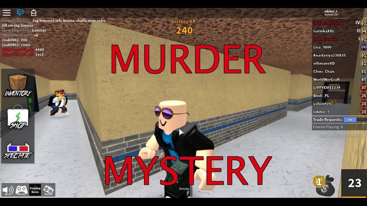 Murder Mystery в ROBLOX | УБИЙЦА В ROBLOX!