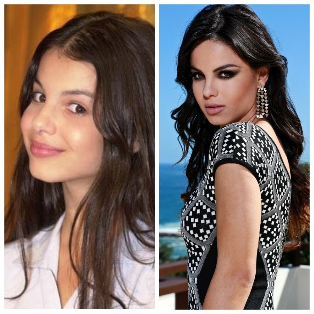 Стефани  Бритту в Клоне и сейчас. Фото из открытого источника  privately.ru