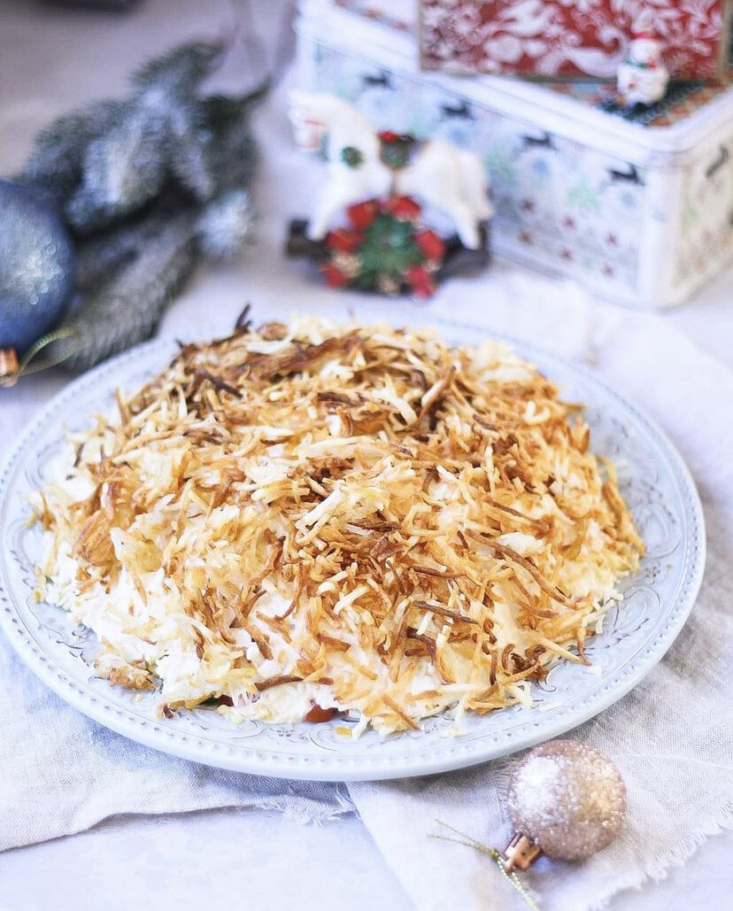 Салат с курицей 