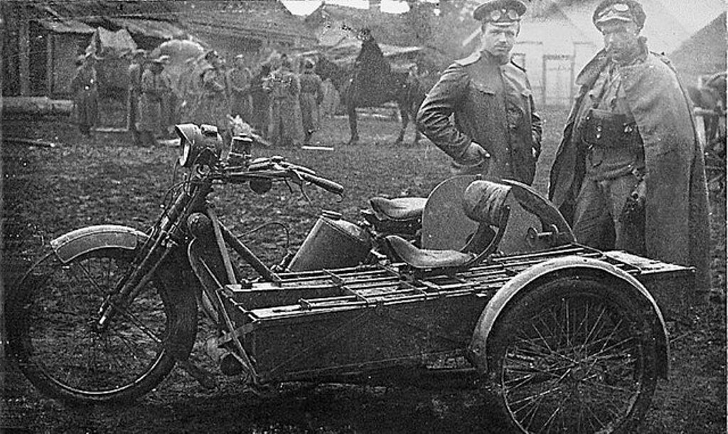 Первая автомобильная рота русской армии 1914